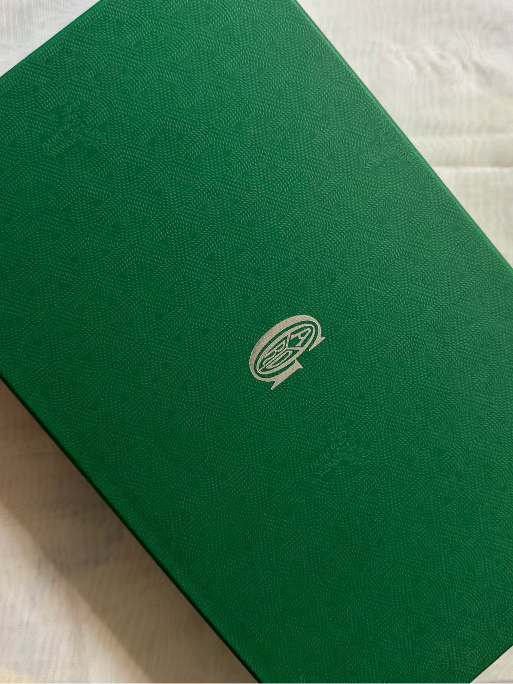 GOYARD  💯% Authentic luxurious empty box w/ Iconic/Debossed Logo. Made in France